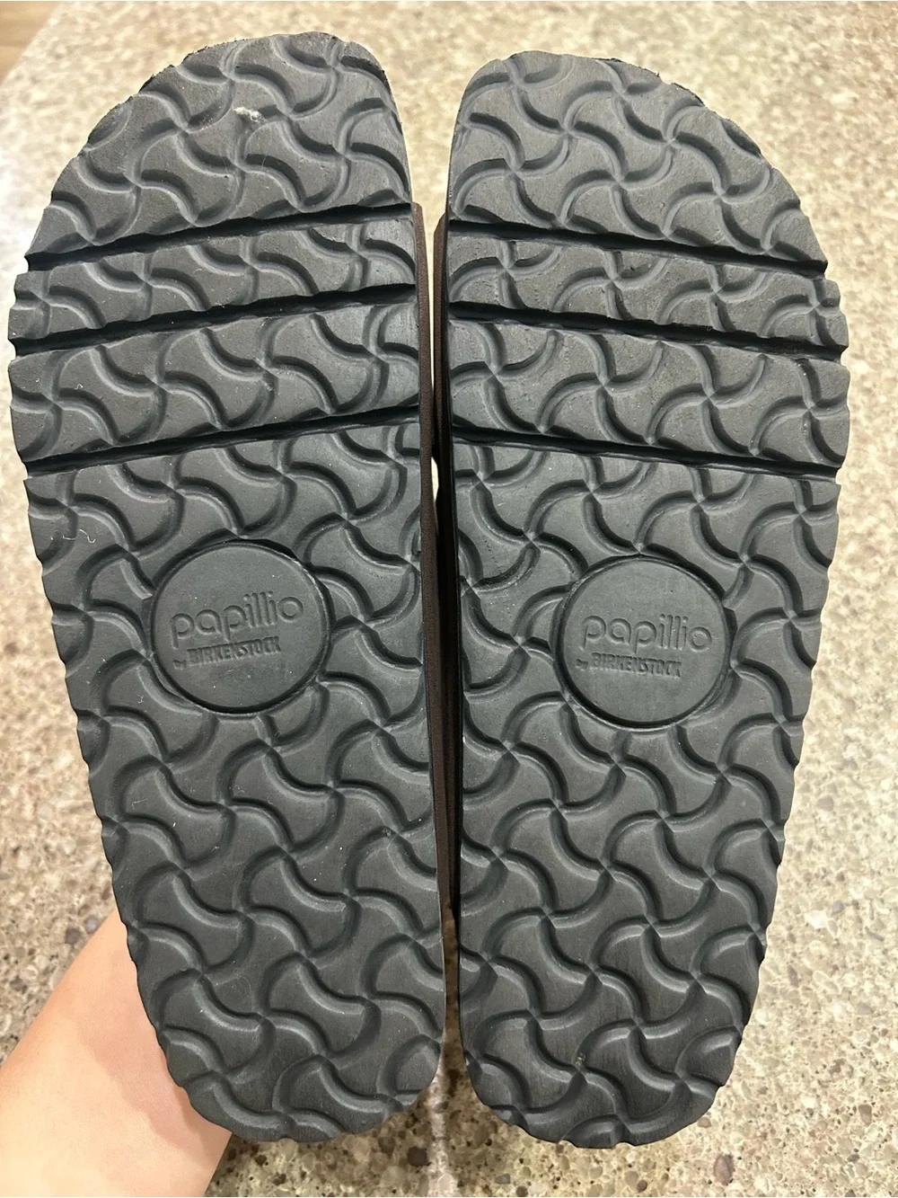 Papillio Double Strap Slide Sandals